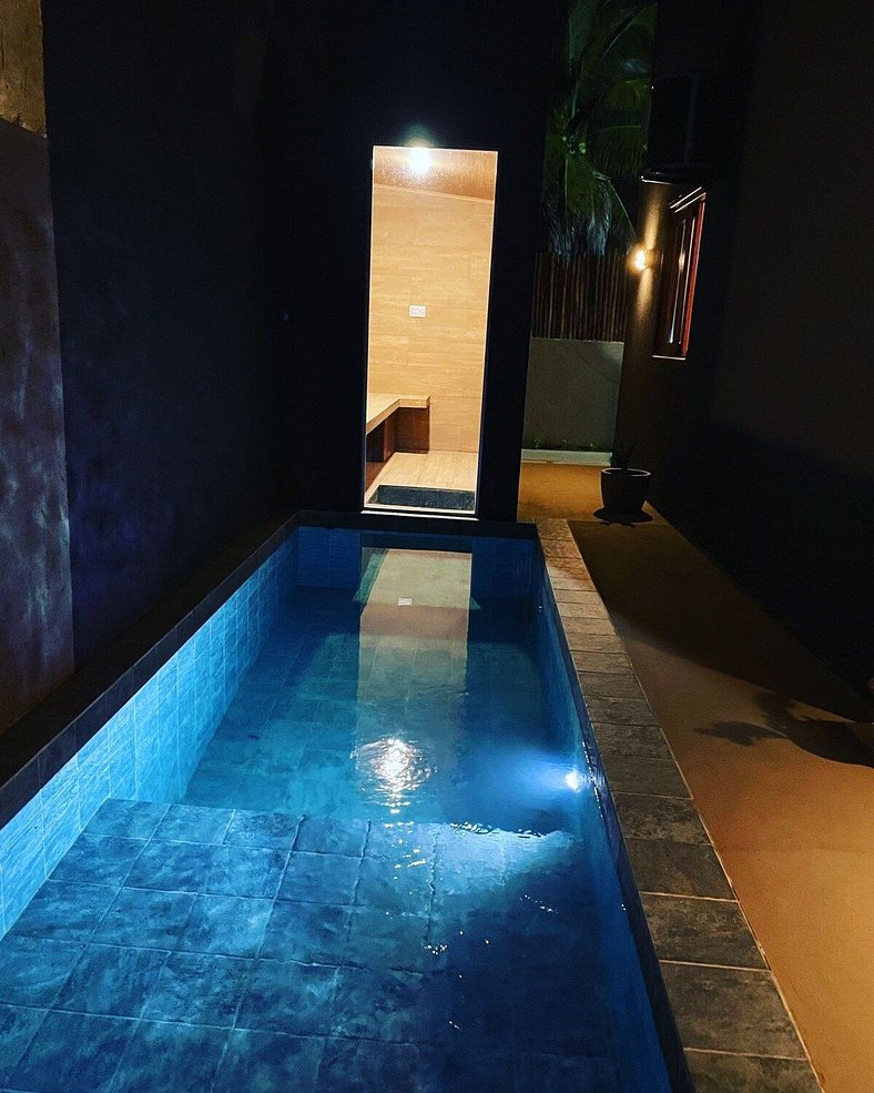 Bangalô Tatuamunha 2suítes piscina e sauna privada